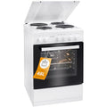 Boman Cuisinière Électrique 4 Plaques de Cuisson Four 48L