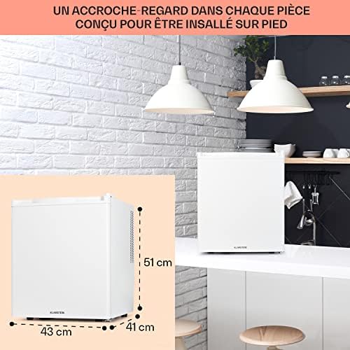 Klarstein Mini Bar Réfrigérateur de Chambre Silencieux 30L
