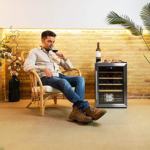 Cecotec Bolero GrandSommelier 830 Cave à Vin Thermoélectrique 8 Bouteilles