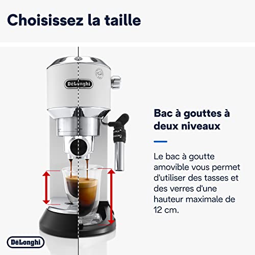 De'Longhi Dedica Style EC685.W Machine Expresso Fine Blanche