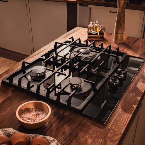 Cecotec Bolero Squad G 4200S Plaque de Cuisson à Gaz Inox 4 Feux