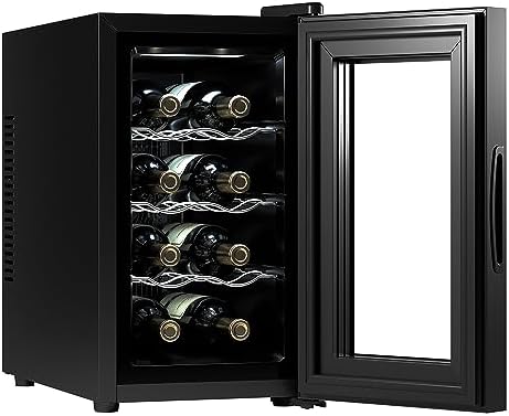 Cecotec Bolero GrandSommelier 830 Cave à Vin Thermoélectrique 8 Bouteilles