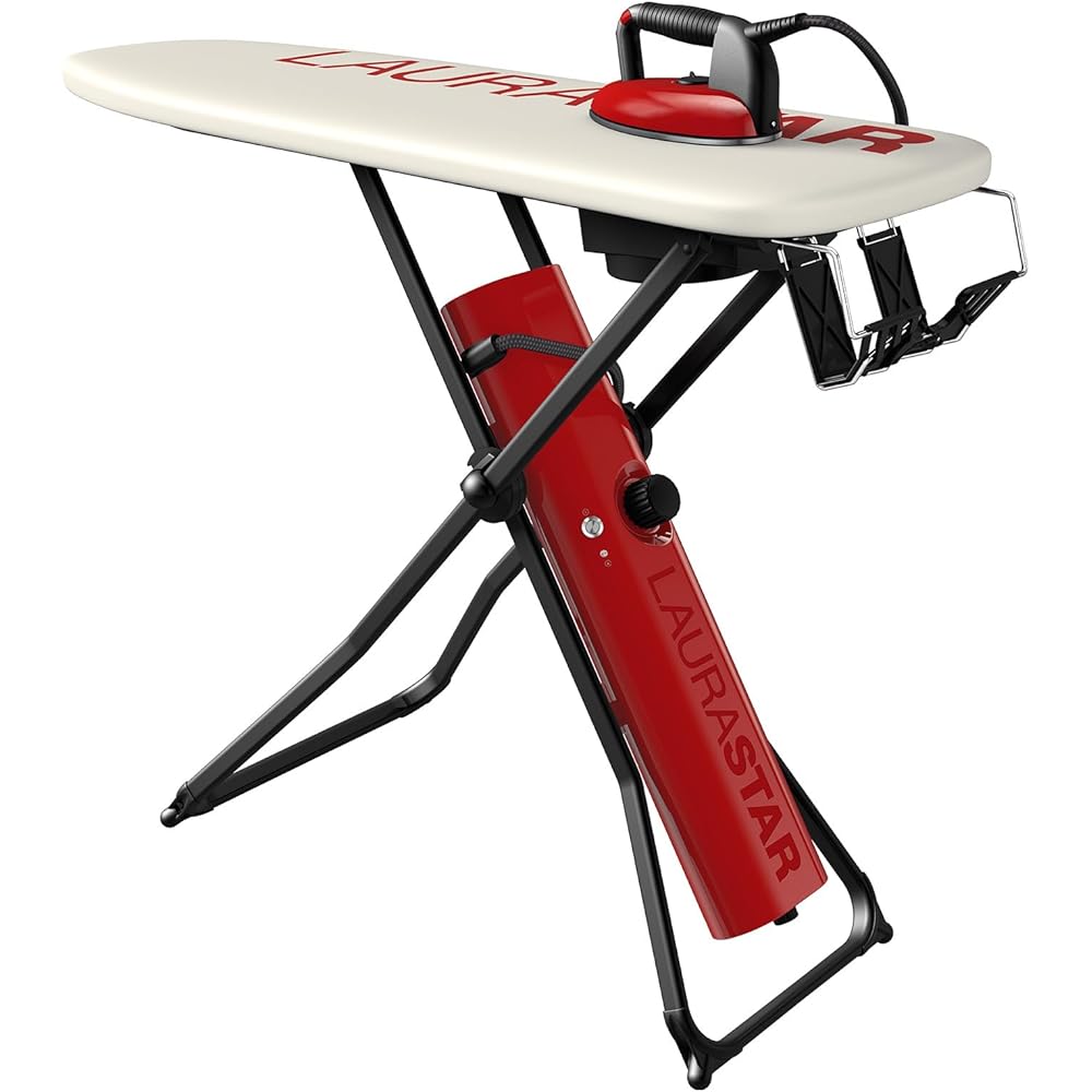 Laurastar GO Centre de Repassage avec Table et Fer Vapeur Professionnel