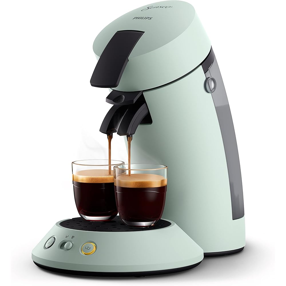 Philips CSA210 21 Machine à Café à Dosettes Senseo Original Plus Menthe