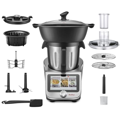 RobiCook XL Robot Cuiseur Multifonctions Connecté avec Écran Tactile