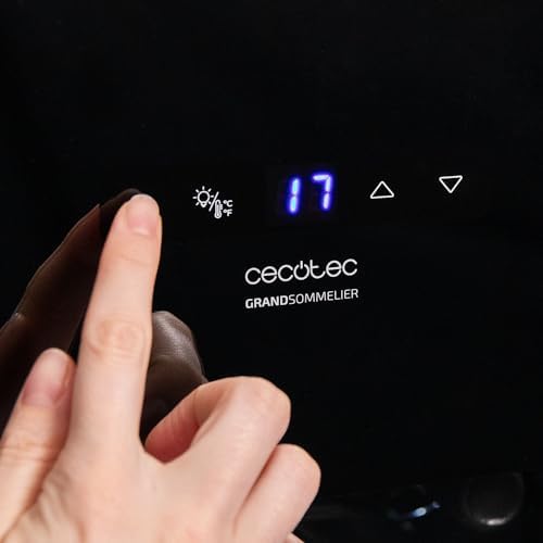 Cecotec Bolero GrandSommelier 830 Cave à Vin Thermoélectrique 8 Bouteilles