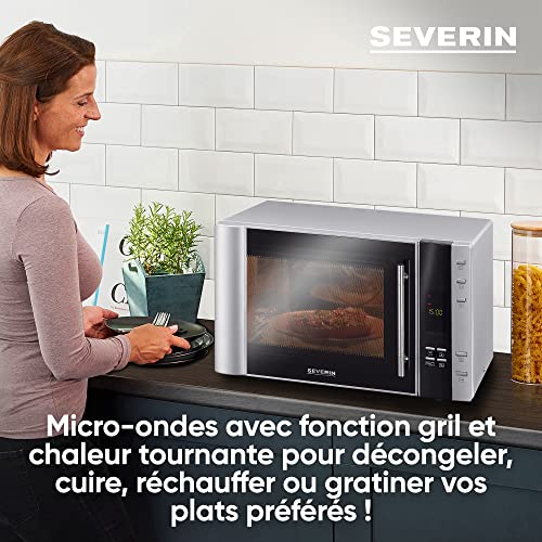 Severin MW 7775 Four à Micro-ondes Combiné Chaleur Tournante 30L