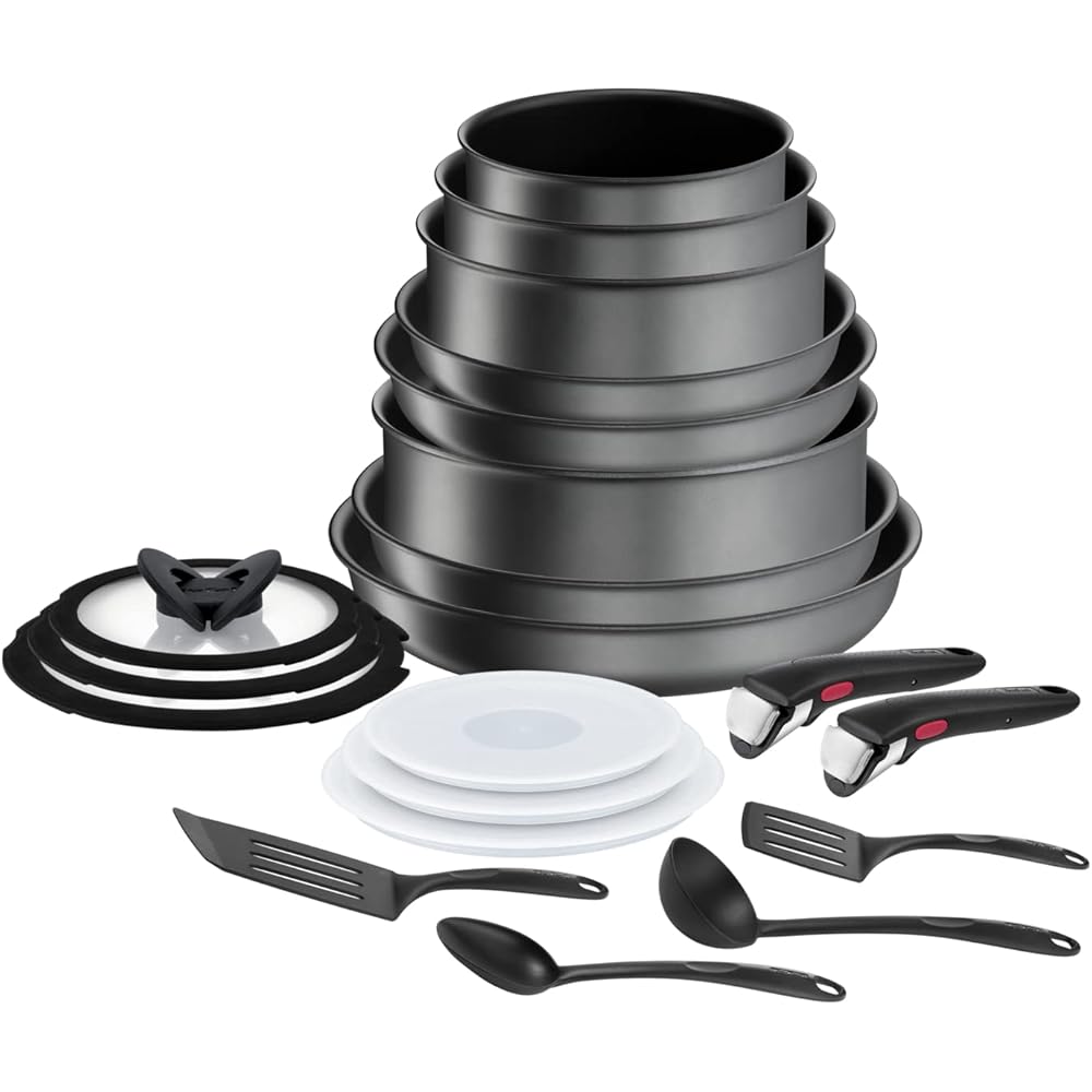 Tefal Ingenio Daily Chef On Batterie de Cuisine Induction 20 Pièces