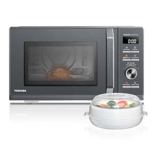 Toshiba MW3-AC26PFI(MG) Four Micro-ondes Combiné 6-en-1 Gris