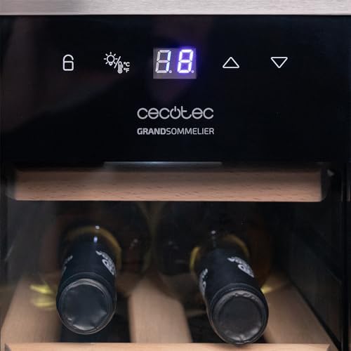 Cecotec Bolero GrandSommelier 830 Cave à Vin Thermoélectrique 8 Bouteilles