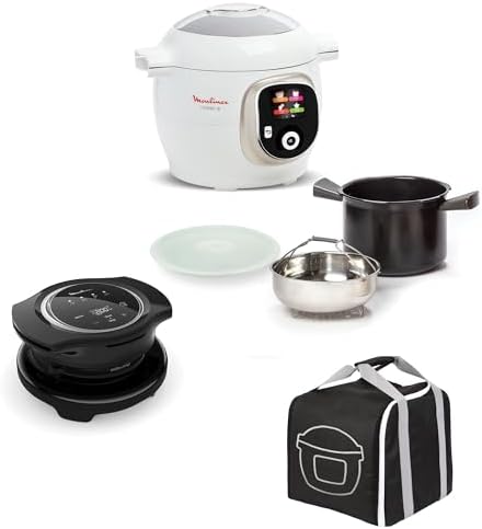 Moulinex Pack Multicuiseur Intelligent Cookeo avec Couvercle Extra Crisp