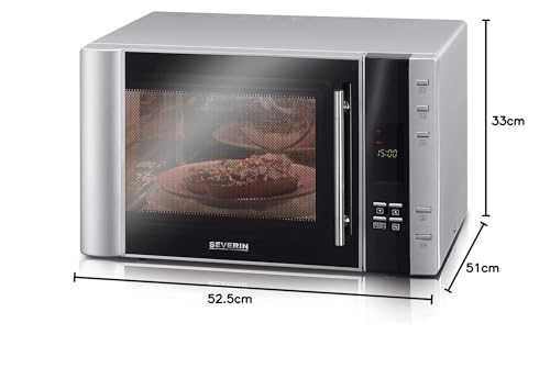 Severin MW 7775 Four à Micro-ondes Combiné Chaleur Tournante 30L