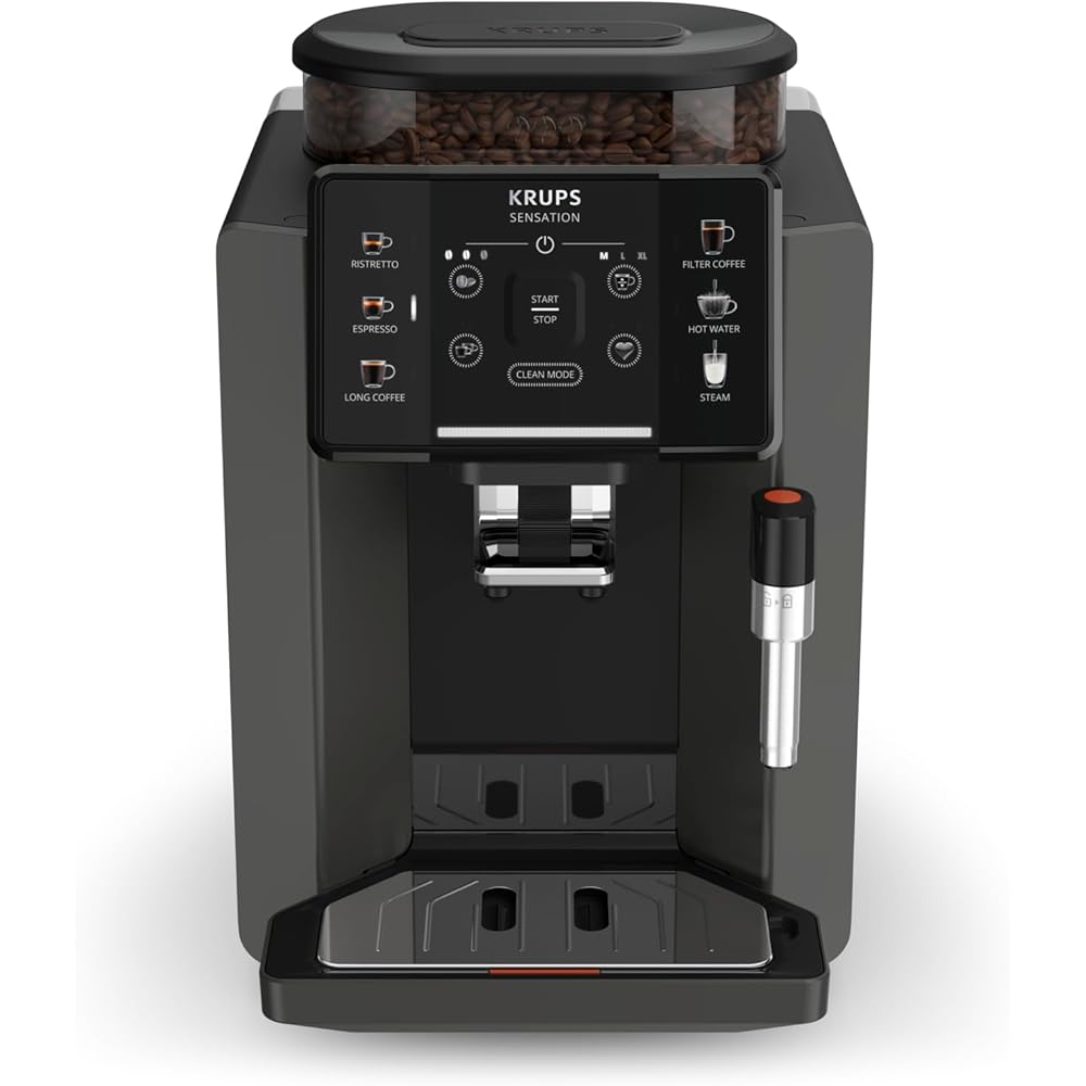 Krups Sensation C50 Machine à Café Automatique avec Broyeur à Grains