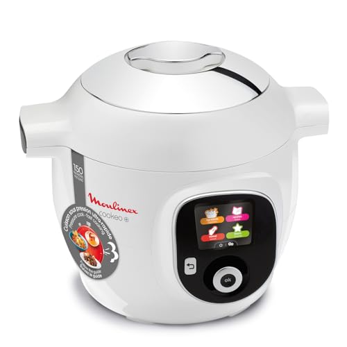 Moulinex Cookeo CE851100 Multicuiseur Intelligent Blanc 6L