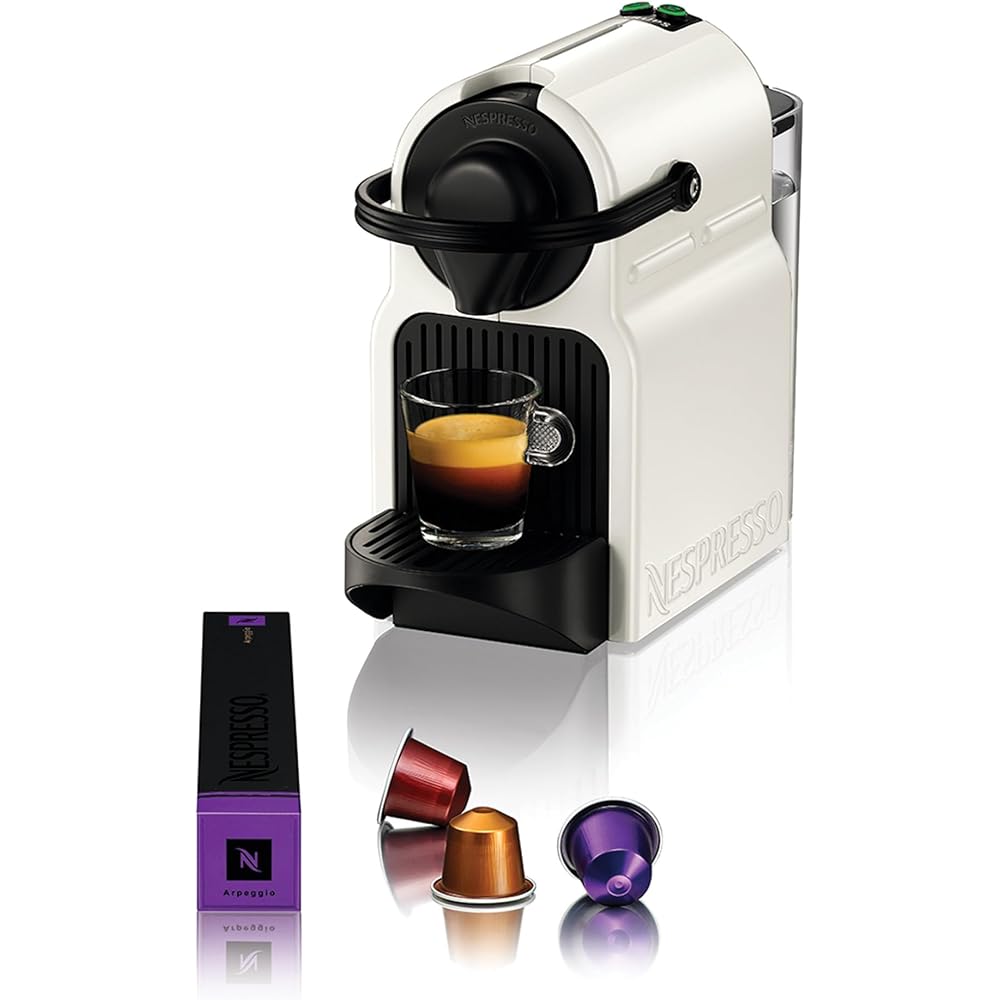 Nespresso Krups Inissia Machine à Café Espresso 19 Bars Blanche