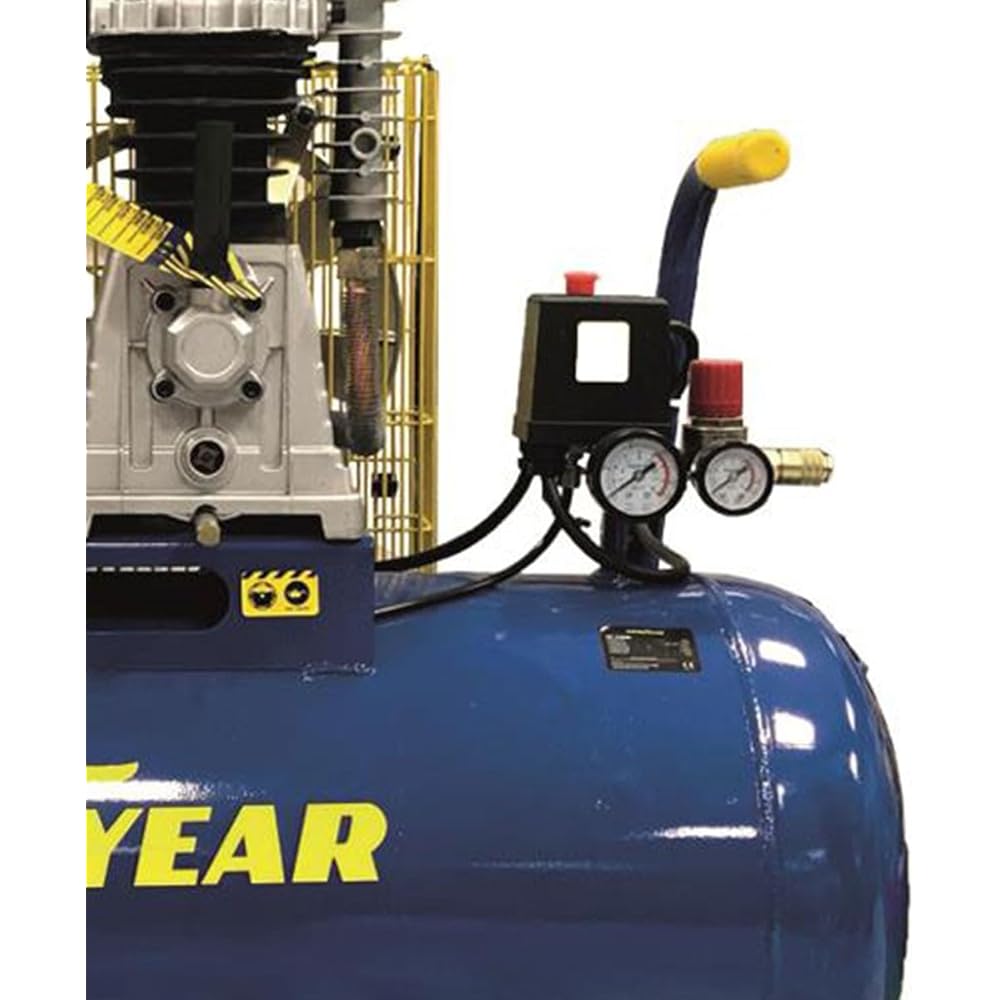 GOODYEAR Gy3100B Compresseur d'Air à Courroie 100 L 2250W 3 CV