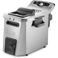 De'Longhi F44532CZ Friteuse Traditionnelle 5 L en Métal Couleur Argent