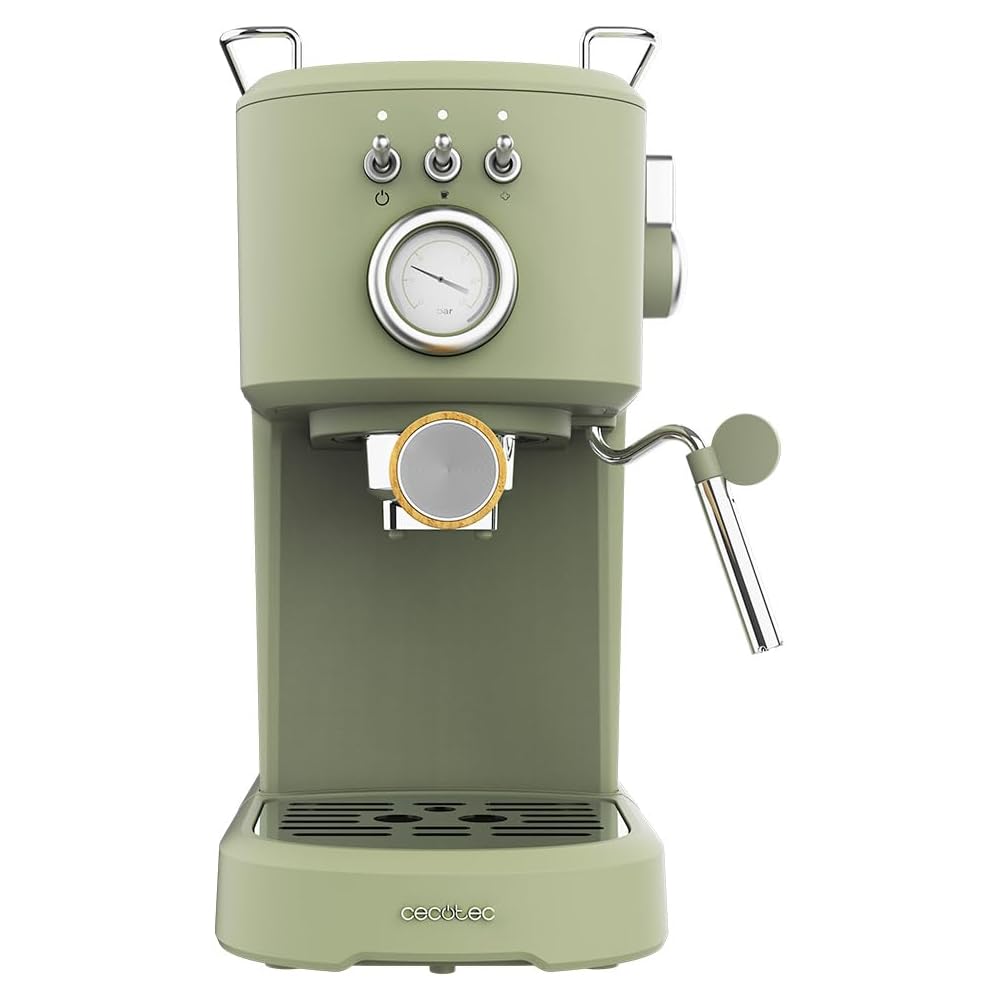 Cecotec Power Espresso 20 Retro Green Cafetière Espresso 20 Bars