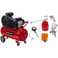 Einhell TE-AC 270/50/10 Compresseur d'Air 50 L 1800W avec 13 Accessoires