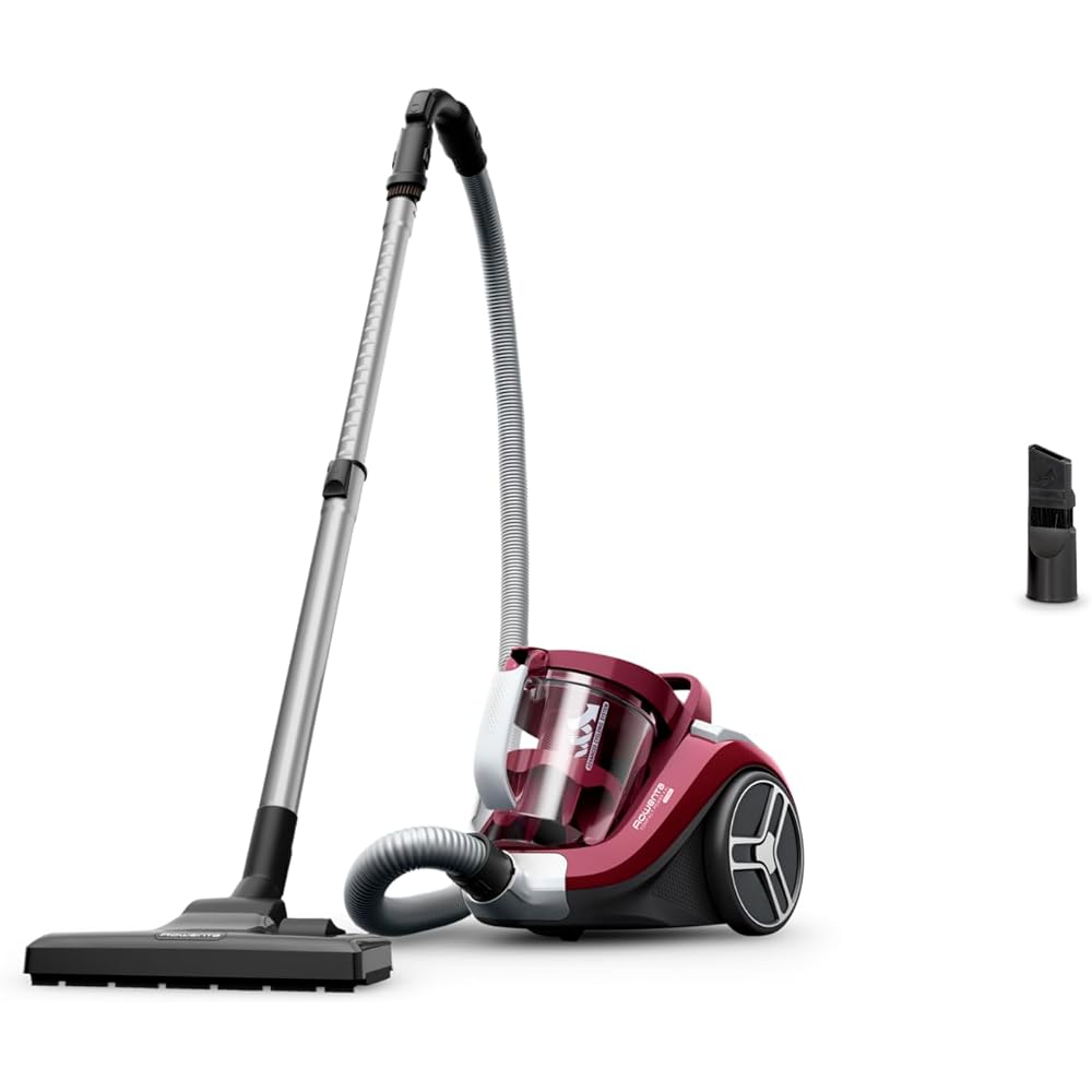 Rowenta Compact Power XXL RO4B23EA Aspirateur sans Sac Bordeaux