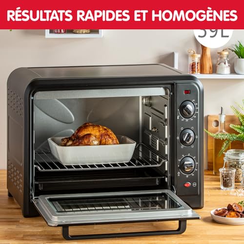 Moulinex Optimo OX485810 Four Électrique Chaleur Tournante 39L