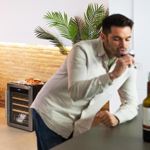 Cecotec Bolero GrandSommelier 2050 Cave à Vin Compresseur 20 Bouteilles