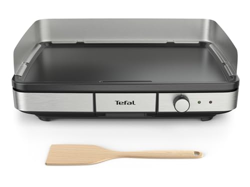 Tefal Maxi Plancha XXL CB690D12 Électrique en Acier Inoxydable