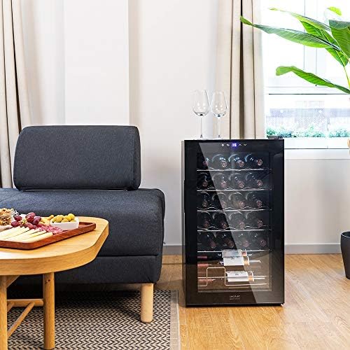 Cecotec Bolero GrandSommelier 830 Cave à Vin Thermoélectrique 8 Bouteilles