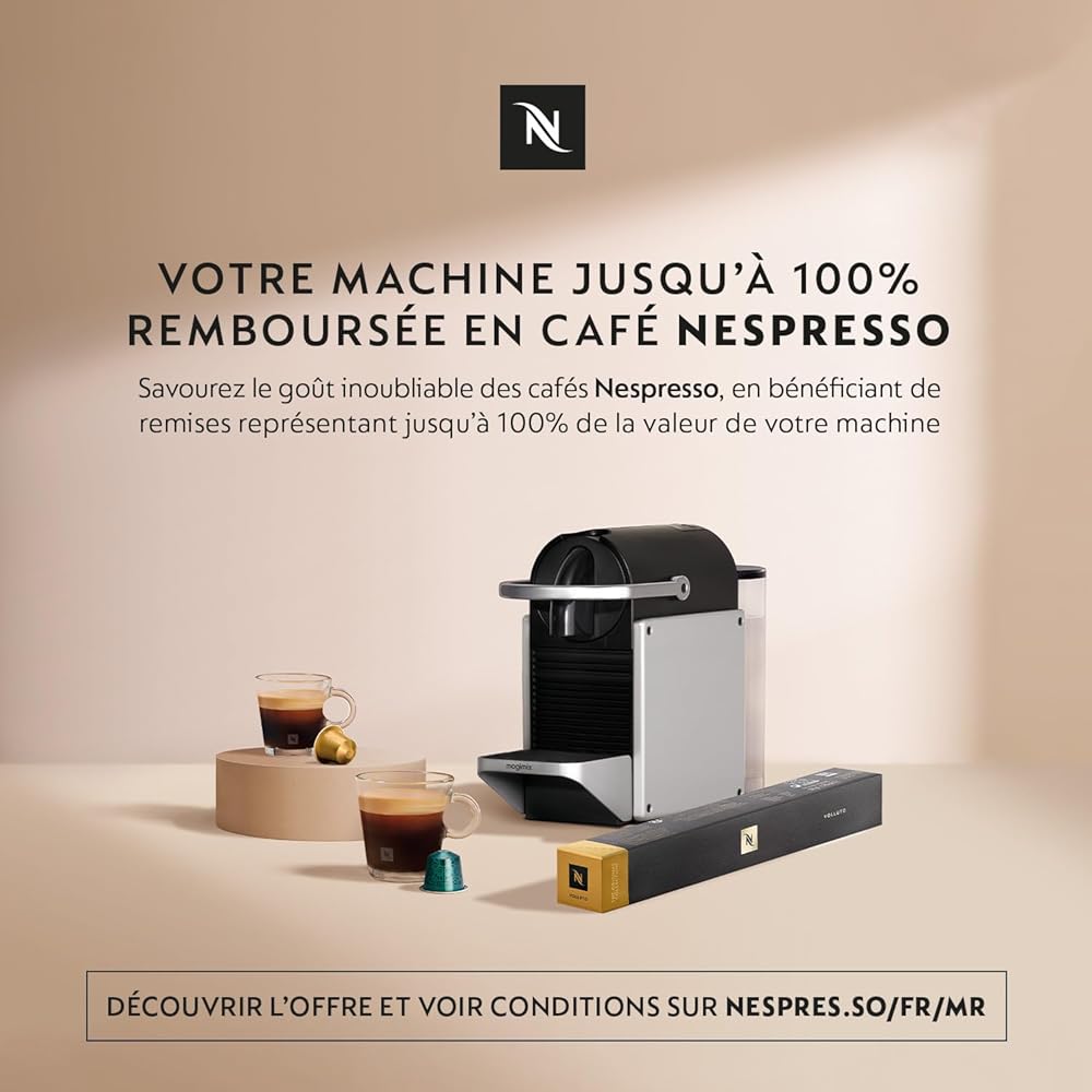 Krups Nespresso Essenza Mini YY2910FD Cafetière à Capsules Noire