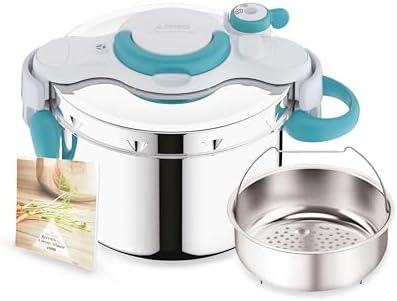 SEB ClipsoMinut'Easy Bleu Cocotte Minute Induction 6L P4900716