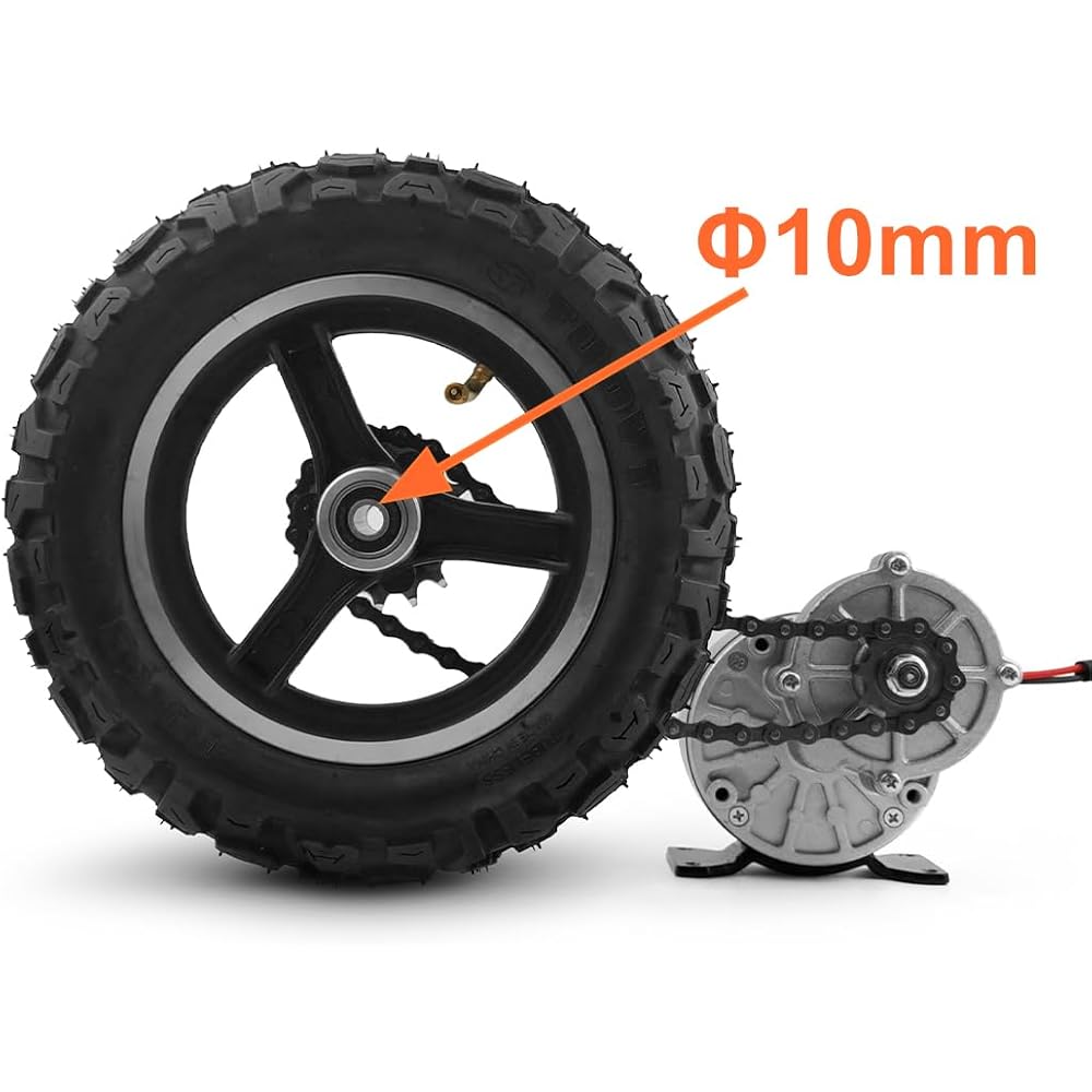 L-faster Kit de Conversion de Roue Pneumatique Double Entraînement 10"