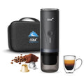 CERA+ Cafetière Portable Auto-Chauffante avec Batterie et Étui