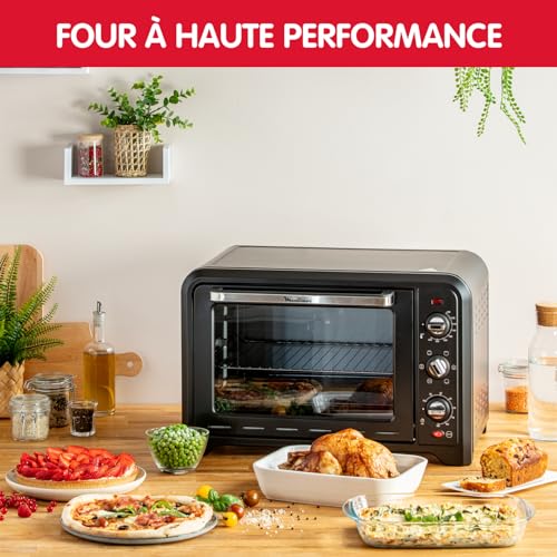 Moulinex Optimo OX485810 Four Électrique Chaleur Tournante 39L