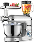 Homlee Robot de Cuisine Multifonctions 3-en-1 Pâtissier et Blender