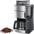 Russell Hobbs Grind & Brew Cafetière Filtre Programmable avec Broyeur