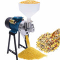 Broyeur à Grains et Maïs Électrique Commercial 2200W avec Entonnoir