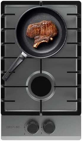 Cecotec Bolero Squad G 3200S Plaque de Cuisson à Gaz Inox 3 Feux