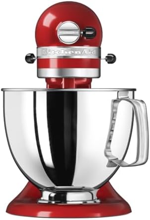 KitchenAid Artisan Robot Pâtissier à Tête Inclinable Noir Mat 4,8L