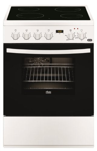 Faure FCV6530CWA Cuisinière Vitrocéramique et Four Électrique Blanche