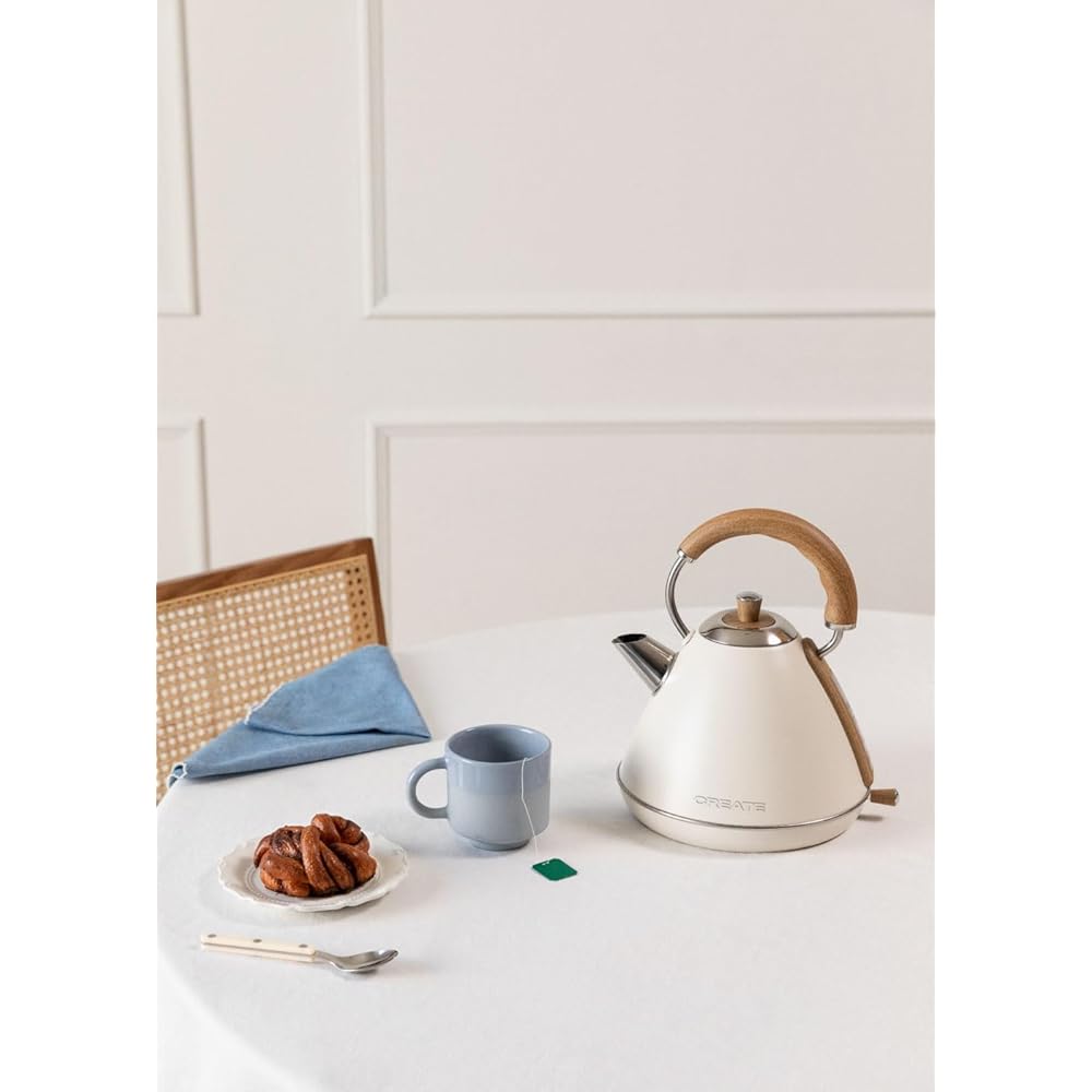 Create Pack Toast Retro et Kettle Retro Grille-Pain et Bouilloire 1.7 L