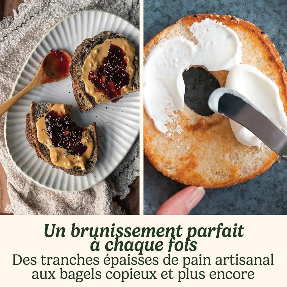 Cuisinart Grille-pain 4 Tranches en Acier Inoxydable