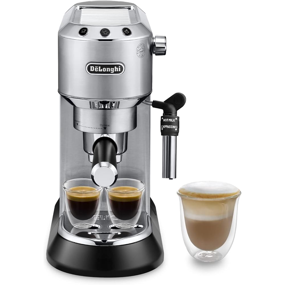 De'Longhi Dedica Style EC685.M Machine Expresso Métal Compacte
