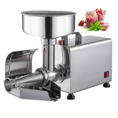 Ghrertx Passoire à Tomates Électrique Commerciale 450W