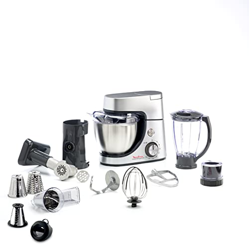 Moulinex Masterchef Gourmet QA519D32 Robot Pâtissier Argent 1100W