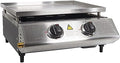 Eurotel Plancha à Gaz Professionnelle en Acier Inox 6,3 kW