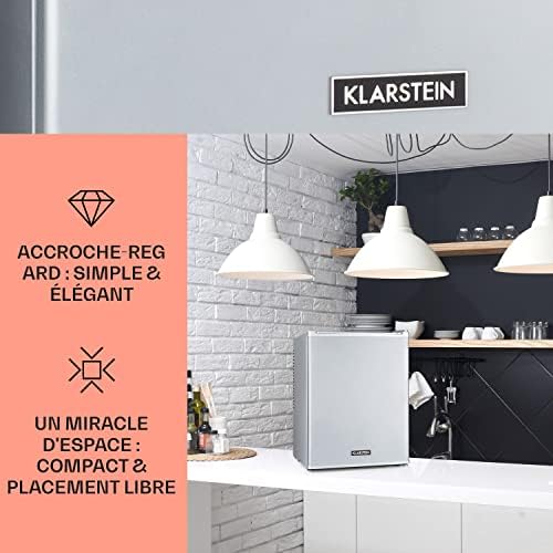 Klarstein Mini Bar Réfrigérateur de Chambre Silencieux 30L