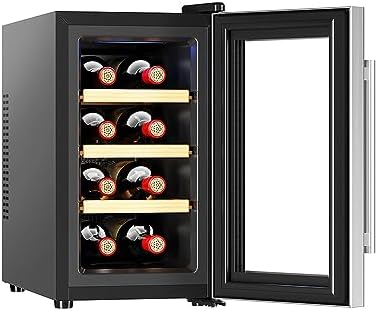 Cecotec Bolero GrandSommelier 830 Cave à Vin Thermoélectrique 8 Bouteilles