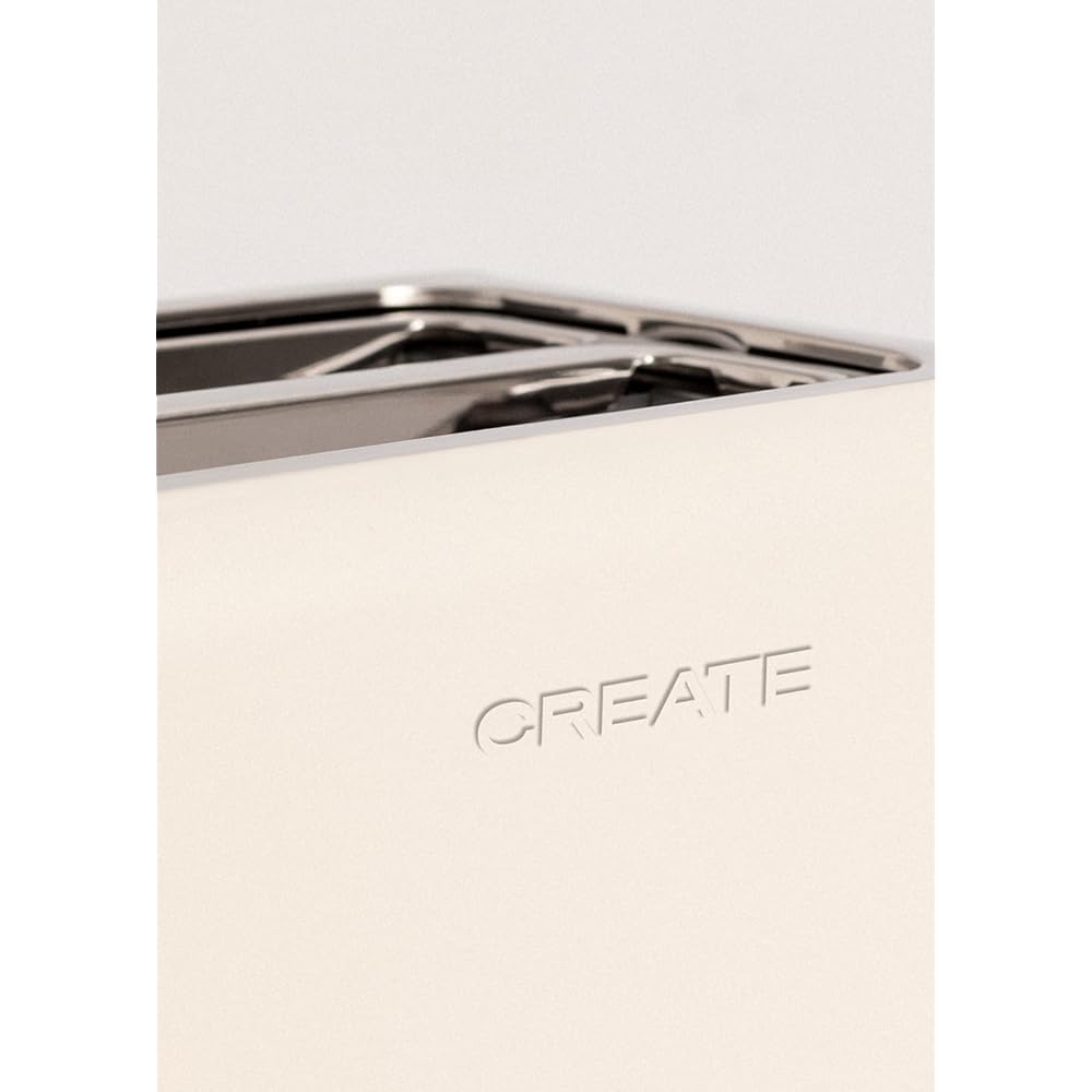 Create Pack Toast Retro et Kettle Retro Grille-Pain et Bouilloire 1.7 L