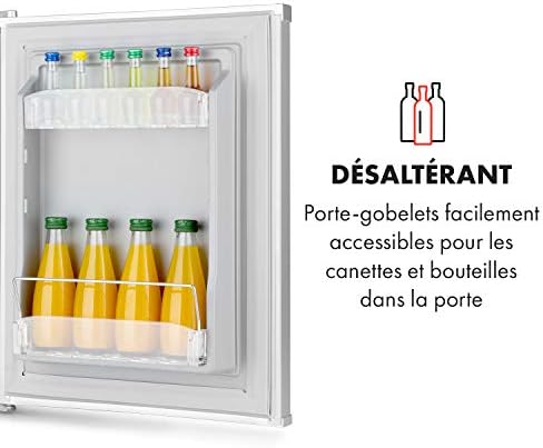 Klarstein Mini Bar Réfrigérateur de Chambre Silencieux 30L