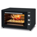 ICQN Mini Four Électrique Anthracite Noir Très Grande Capacité 60L